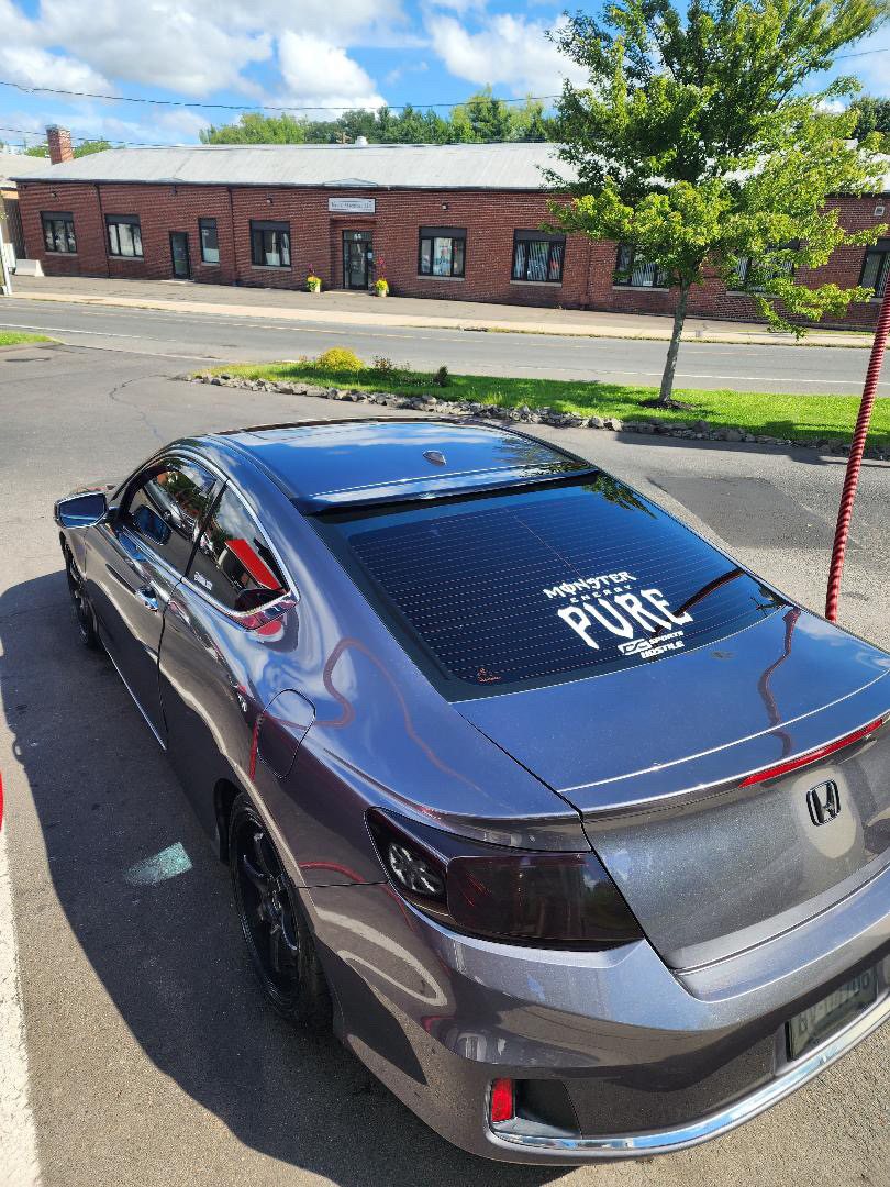 Car decal work