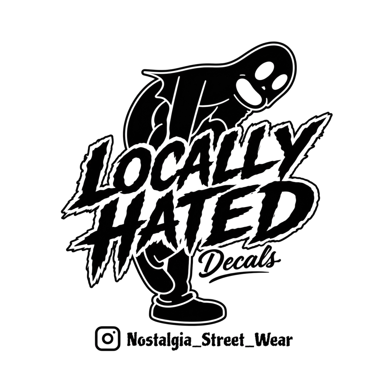 Locally Hated Decals logo